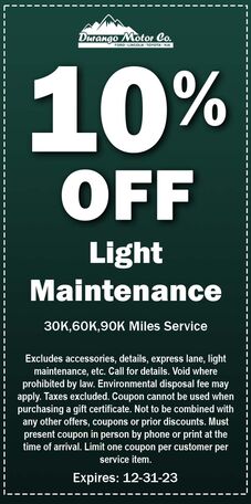 Light Maintenance Kia