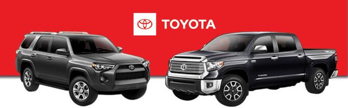 toyota banner red logo